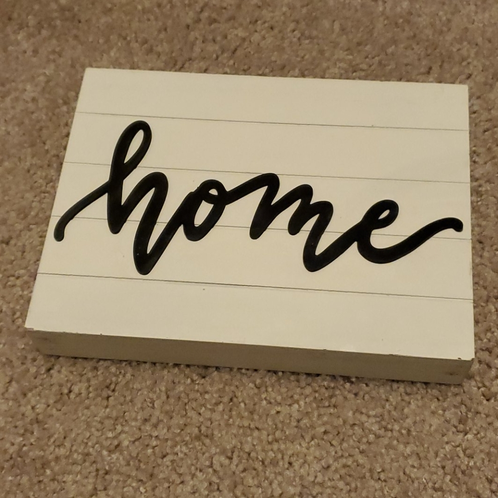 Home sign